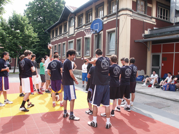 Pronti per una partita di basket