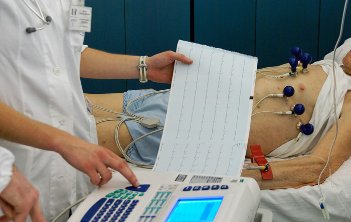 Elettrocardiogramma all'Ospedale L. Sacco