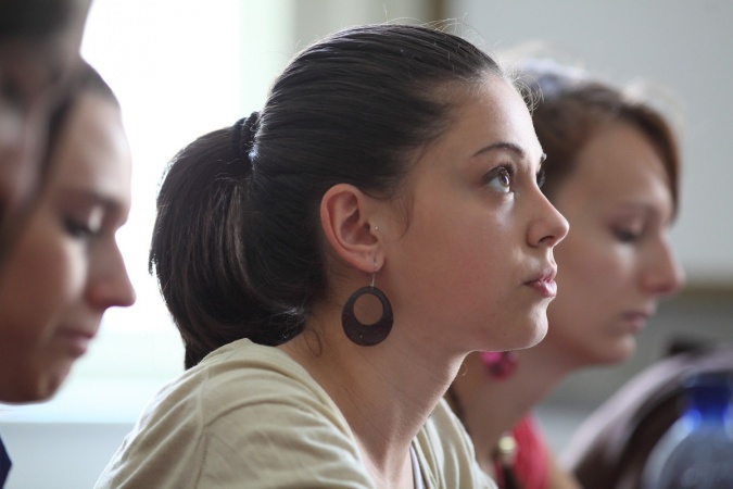 In aula in via Conservatorio