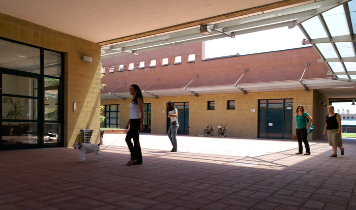 Ingresso aule del polo di Medicina Veterinaria di Lodi