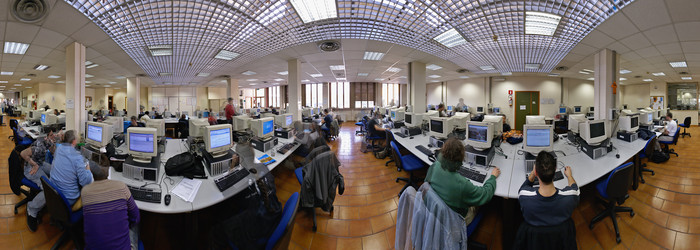 Panoramica Sala Computer