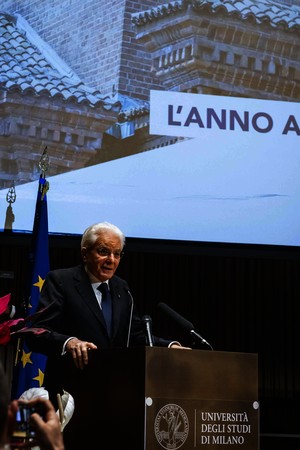 Il Presidente della Repubblica alla Statale di Milano