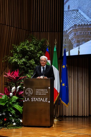 Il Presidente della Repubblica alla Statale di Milano
