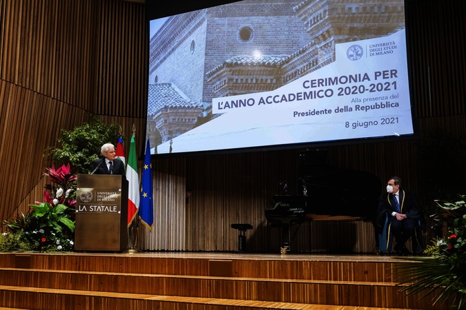 Il Presidente della Repubblica alla Statale di Milano