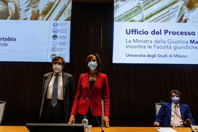 La ministra Cartabia alla Statale