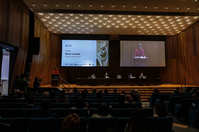 La ministra Cartabia alla Statale