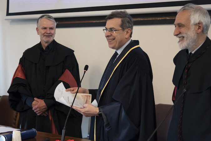 Laurea honoris causa Durs Grünbein