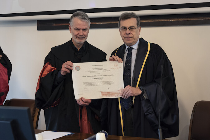 Laurea honoris causa Durs Grünbein