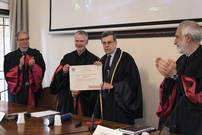 Laurea honoris causa Durs Grünbein