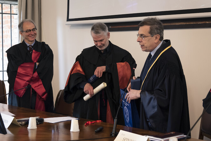 Laurea honoris causa Durs Grünbein